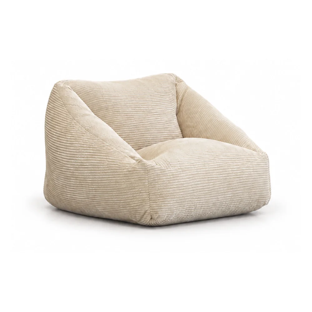RL-855-M Corduroy Lounge Chair — SKU HW-BY024008