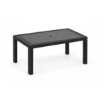 Rectangular Rattan-Style Dining Table — SKU HW-SL010008