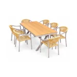 807 Table and 607 Chair Dining Set — SKU HW-TY029008